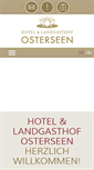 Mobile Screenshot of landgasthof-osterseen.de